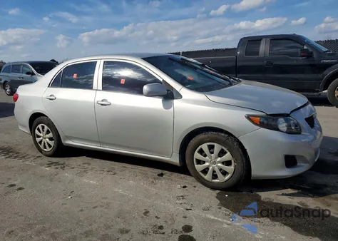 2009 Toyota Corolla Le from USA, damaged, VIN JTDBL40E899086668